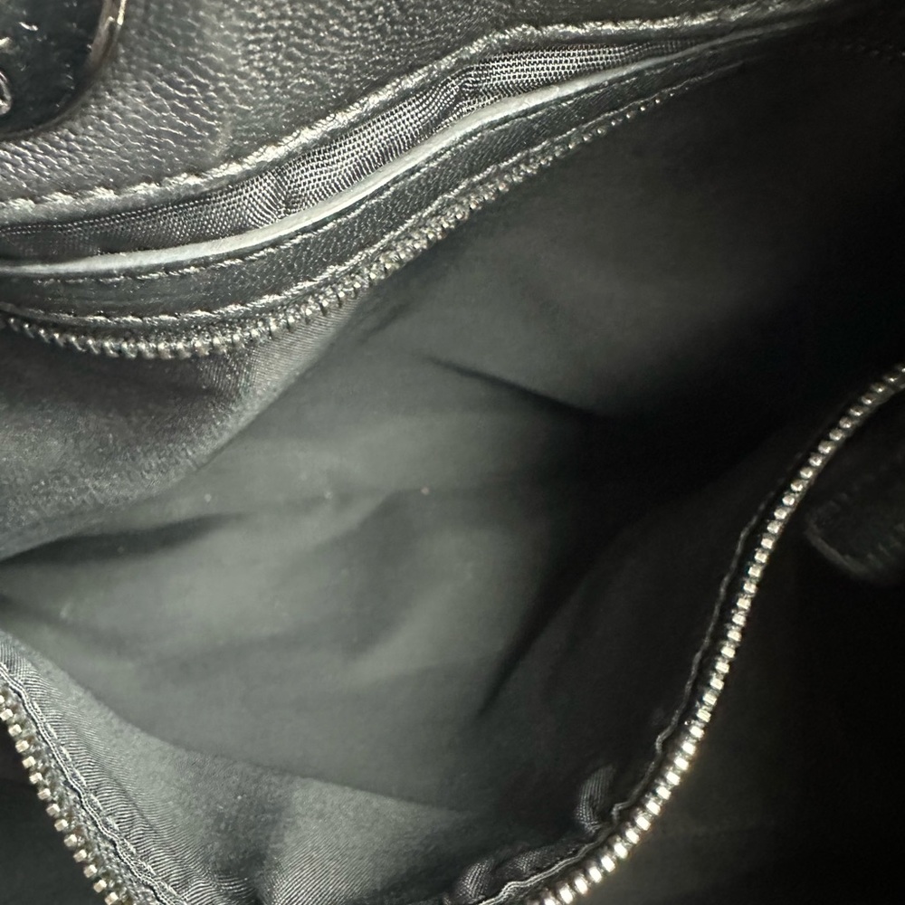 Dior Black Quilted Handbag + Dior wallet - Picture 11 of 16